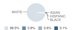 Gaylord High School / Vocational Building Student Race Distribution