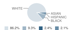 Oakland Elementary School Student Race Distribution