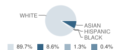 Schuchard Elementary School Student Race Distribution
