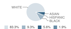 Michael Frome Academy Student Race Distribution