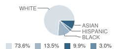 Zachary Lane Elementary School Student Race Distribution