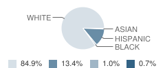 California Elementary School Student Race Distribution