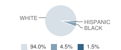 Sturgeon Middle School Student Race Distribution