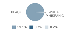 Key Elementary School Student Race Distribution