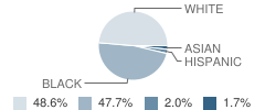 Bowmar Avenue School Student Race Distribution