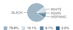 Bugg Elementary School Student Race Distribution