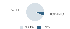 Sarah Porter School Student Race Distribution