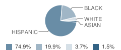 No 28 Duarte  Marti School Student Race Distribution