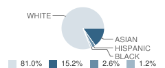 Van Holten School Student Race Distribution