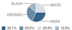 Minue School Student Race Distribution