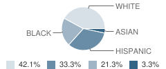 Kisthardt School Student Race Distribution