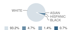 Lafayette Township (Twp) School Student Race Distribution