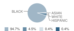 Speedway Ave School Student Race Distribution