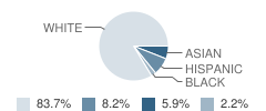 Julia A Traphagen School Student Race Distribution