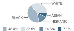 Gregory School Student Race Distribution