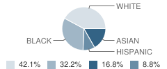 St Cloud School Student Race Distribution