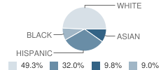 Port Reading School Student Race Distribution