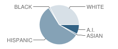 Arroyo Del Norte Elementary School Student Race Distribution