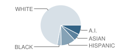 Lahontan Elementary School Student Race Distribution