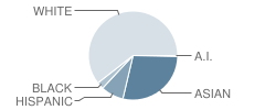 P.S. 98 Douglaston School Student Race Distribution