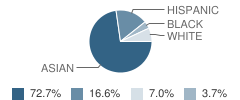 P.S. 242 School Student Race Distribution