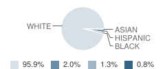 Sauquoit Valley High School Student Race Distribution