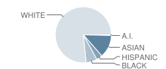 French Road Elementary School Student Race Distribution