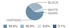 Ralph Reed School Student Race Distribution