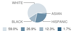 Liberty Elementary School Student Race Distribution