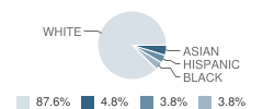 Quogue Elementary School Student Race Distribution