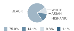 Benjamin Franklin Montessori School Student Race Distribution