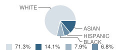 Ogden Elementary School Student Race Distribution