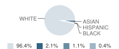 Walter Kidder Elementary School Student Race Distribution