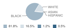 Hamilton Alternative Elementary School Student Race Distribution