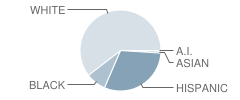 Croghan Elementary School Student Race Distribution