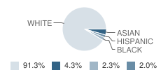 Col John Glenn Elementary School Student Race Distribution