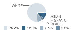 Sycamore Junior High School Student Race Distribution