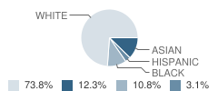 Worthington Estates Elementary School Student Race Distribution