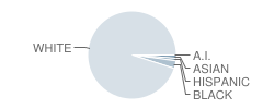 Henry F Lamuth Middle School Student Race Distribution