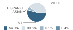 Watts Elementary School Student Race Distribution