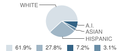 Cottrell Elementary School Student Race Distribution