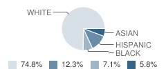 Conestoga Valley Middle School Student Race Distribution