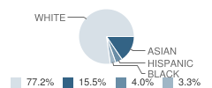 Devon Elementary School Student Race Distribution