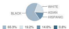 Thomas E. Kerns Elementary School Student Race Distribution