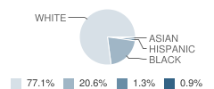 Pendleton High School Student Race Distribution