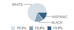 Maury City Elementary School Student Race Distribution