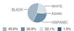 Crockett State School Student Race Distribution