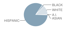 Hampton-Moreno-Dugat Early Childhood School Student Race Distribution