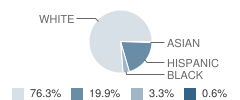 Clifton High School Student Race Distribution