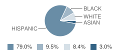 Park Crest Elementary School Student Race Distribution